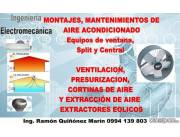 EXTRACCION Y VENTILACION DE AIRE - RESIDENCIAS, COMERCIOS, INDUSTRIAS