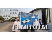 FUMIGACION & DESINFECCION INTEGRAL ANTE COVID-19, ATENCION 24 HRS