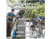 AUTOMATIZACIÓN DE PORTONES 🛠BALBUENA Y ASOCIADOS🛠