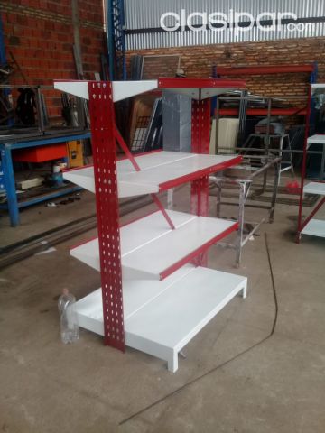 Venta de Gondola Estandar con tensor todo para tu Comercio Minimarquet o tienda | Clasipar Otros en hogar, muebles y jardín - Venta de Gondola Estandar con tensor todo para tu Comercio Minimarquet o tienda