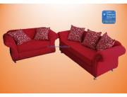 Sofa rojo para tu sala