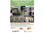 Herbicidas para control de malezas