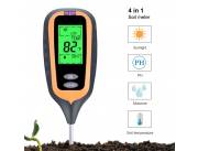 Peachimetro Digital - Medidor de pH 4 en 1 para suelo