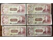 Vendo billetes de paraguay Diez guaraníes