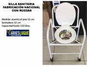 SILLA SANITARIA CON RUEDAS SILLA SANITARIA CON RUEDAS