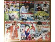Vendo revistas de fútbol don balón el gráfico y más con precios diferentes