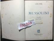 Vendo libro Mussolini
