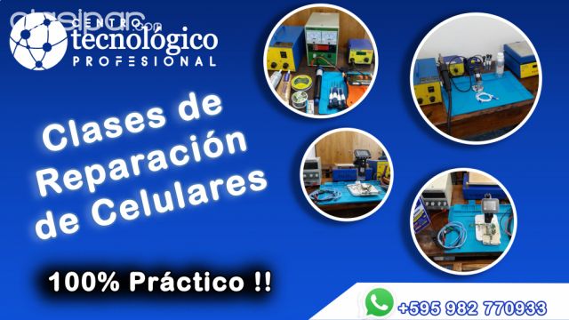 Cursos y seminarios - Aprende la Técnica de Reparar Celulares de Cero a Cien