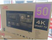 Smart TV JVC 50 4K UHD. Nuevos con Garantía. Delivery.