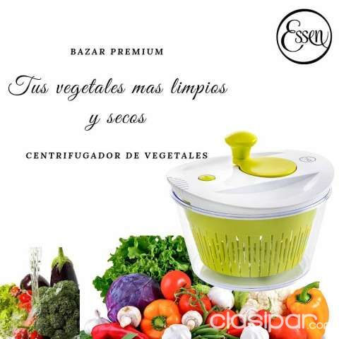 Centrifugadora de vegetales