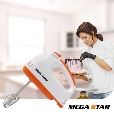 Batidora Manual Electrica Megat Star 300W