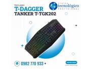 Teclado para juegos T-DAGGER Tanker T-TGK202