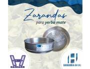 Zarandas para Yerba Mate