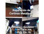 CORTINAS METÁLICAS, ELABORACIÓN Y REPARACIÓN, SERVICIO TÉCNICO 24 HORAS!!!