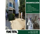 DESINFECCION Y SANITIZACION INTEGRAL ANTE COVID-19 ATENCION 24 HRS