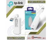 Adaptador USB a LAN TP-Link - USB 3.0 a UTP - Conectá tu cable de Red por USB!