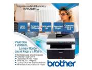 Impresora Brother DCP-1617NW laser multifunción negro wifi