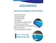 LIMPIEZA INTEGRAL DE PISCINA 24 HORAS!!!- ASPIRADO, VENTA Y SERVICE DE MOTORES Y FILTROS.