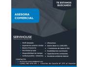ASESORA COMERCIAL ASESORA COMERCIAL