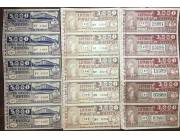 Vendo boletas de lotería paraguaya de beneficienciia antiguas