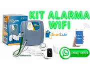 Kit de Alarma Lider con WIFI 📲🏡🚷📢