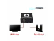 ADAPTADOR HDMI A HDMI ARC OPTICAL