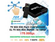 SMART TV BOX R90 PLUS 8K CONFIGURADO CON GARANTÍA!!