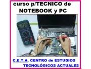 curso para técnico de notebook, pc y celulares