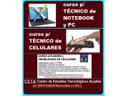 Notebook, , Tablet, Computadora de escritorio, curso p/TECNICO DE NOTEBOOK, PC, CELULARES