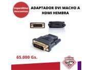 ADAPTADOR DVI MACHO A HDMI HEMBRA