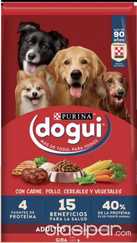 Perros - Gatos - Purina Dogui Recetas Caseras. Bolsas de 24 Ks. 290.000.- Para una alimentación completa.