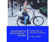 Taller de bicicletas. Venta de repuestos y accesorios