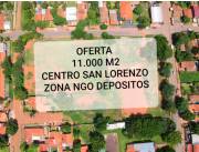 SAN LORENZO CENTRO PERIFERICO, 11 MIL M2.,TITULADO, ZONA HABITACIONAL.