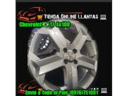Llanta Chevrolet Brasilera 17 4x100 nuevos en caja