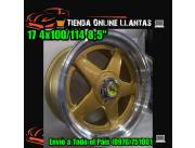 Llanta Deportiva 17 4x100/114 nuevos en caja