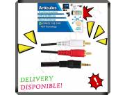 CABLE RCA 2 X 1 - 1.5MTS CABLE RCA 2 X 1 - 1.5MTS