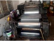 Vendo Impresora Offset Heidelberg 40 x57cm
