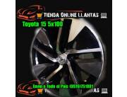 Llanta Toyota 15 5x100 nuevos en caja