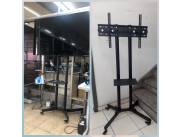 SOPORTE O RACK DE TV DE 32 A 65 MOVIL CON RUEDAS SOPORTE O RACK DE TV DE 32 A 65 MOVIL CON RUEDAS