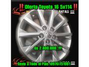 Llanta Toyota 16 5x114 nuevos