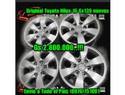 Original Toyota Hilux 16 6x139 nuevos