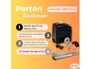 Automatización de portón, motor para portón, portón eléctrico