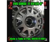 Evo Corse 17 6x139 8 nuevos en caja