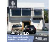 Alquilo Show Room con Deposito en Asunción Zona Los Laureles