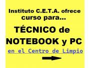 CURSO TÉCNICO DE REPARACIÓN DE COMPUTADORAS EN LA CIUDAD DE LIMPIO(CENTRO)