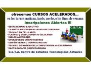 CURSOS INTENSIVOS para tu capacitación !!! en días, semanas o 1 mes....