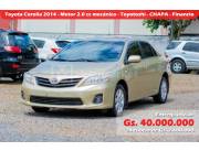 🏁Toyota Corolla año 2014 - Entrega inicial: 40.000.000! Toyotoshi 🏁⁣