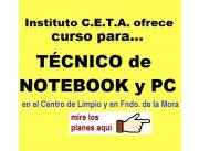 CURSO PARA TÉCNICO DE COMPUTADORAS acelerado en 1 mes p/HP, TOSHIBA, ETC