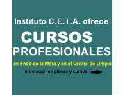 cursos de SECRETARIADO, CAJERO, INGLES, INFORMATICA en Fndo de la Mora