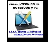 computadora de escritorio notebook=CURSO P/TECNICO en MANTENIMIENTO y REPARACION